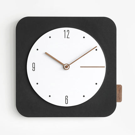 Square Wall Clock Light Luxury Style Clock