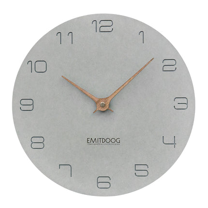 Clock Wall Clock Living Room Household Silent Wooden Wall Watch