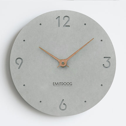 Clock Wall Clock Living Room Household Silent Wooden Wall Watch