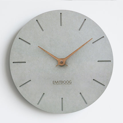 Clock Wall Clock Living Room Household Silent Wooden Wall Watch