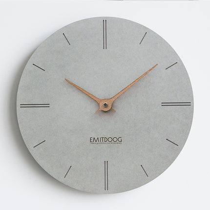 Clock Wall Clock Living Room Household Silent Wooden Wall Watch