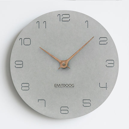 Clock Wall Clock Living Room Household Silent Wooden Wall Watch