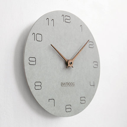 Clock Wall Clock Living Room Household Silent Wooden Wall Watch