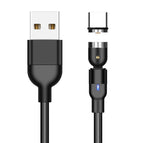 Black / Magnetic bare wire without hea / 0.5M