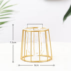 Geometric lines gold