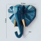 Vintage blue elephantorn
