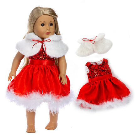 Girl Doll Halloween Christmas Doll Clothes