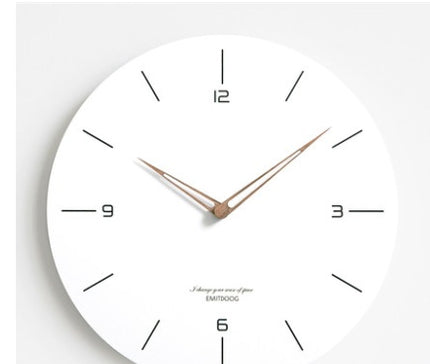 Modern Minimalist Living Room Home Wall Clock Fashion Atmosphere Silent Wall Clock Quartz Clock Nordic Clock