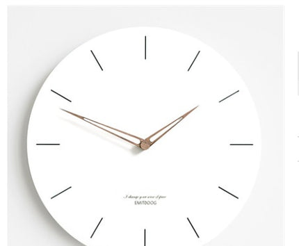Modern Minimalist Living Room Home Wall Clock Fashion Atmosphere Silent Wall Clock Quartz Clock Nordic Clock