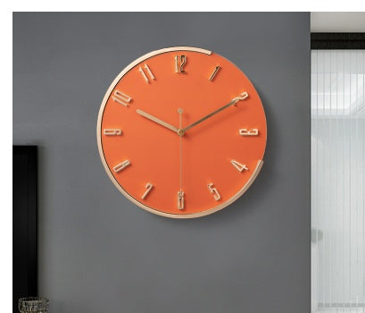 Nordic Light Luxury Decorative Clock Wall Hanging Fashion Wall Clock