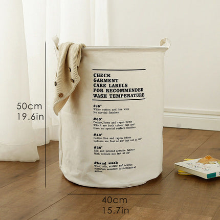 Big Capacity Laundry Basket Kids Toy Storage Basket Cartoon