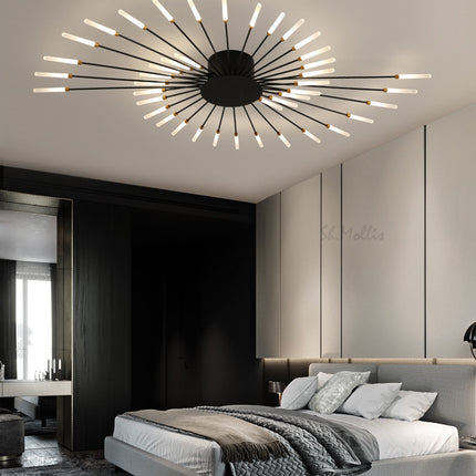 New Restaurant Study Creative Lamp Net Red Bedroom Lamp Ceiling