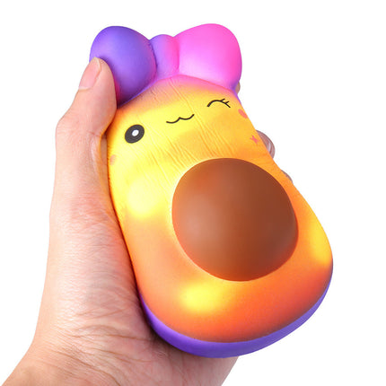 Slow Rebound Toys Temperature Change Color Fruit Bow Temperature Change Toys