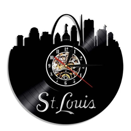 Famous Architectural Vinyl Clocks Around The World