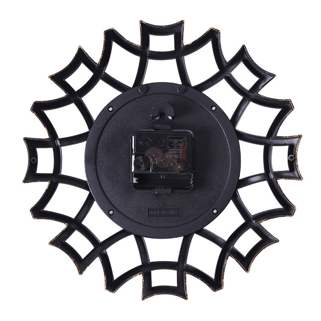 10 Inch Retro Wall Clock Nordic Round Living Room Clock Fashion Wall Clock