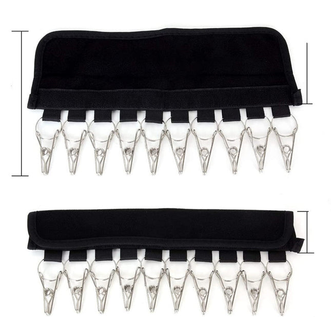 Portable Cloth Hanger For Hat, Easy To Use Velcro Self-adhesive Hanger