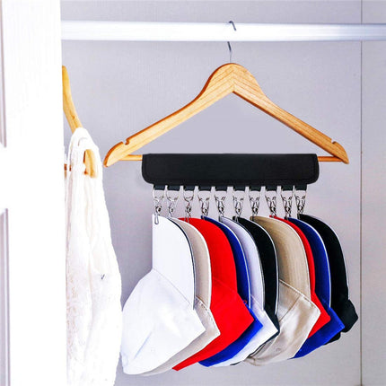 Portable Cloth Hanger For Hat, Easy To Use Velcro Self-adhesive Hanger