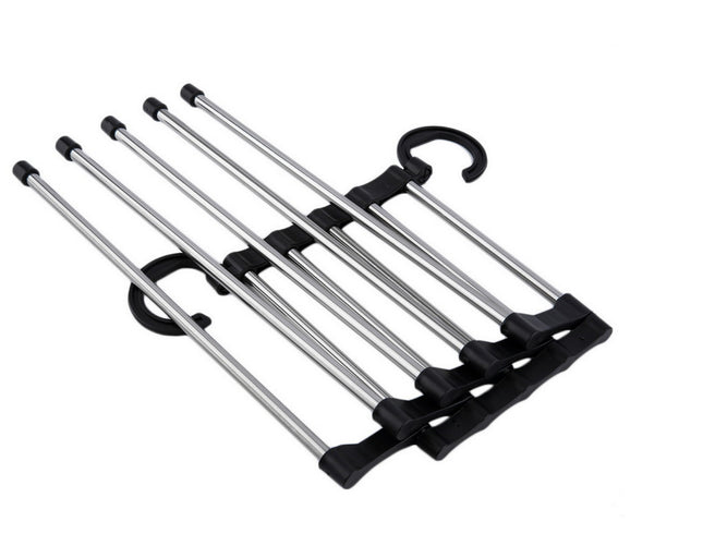 Functional Folding Clothes Hanger Pants Rack