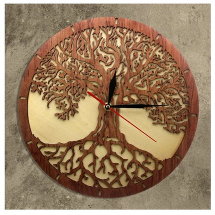 Tree Of Life Creative Wall Clock Sacred Magic Tree Wall Decoration Wall Clock