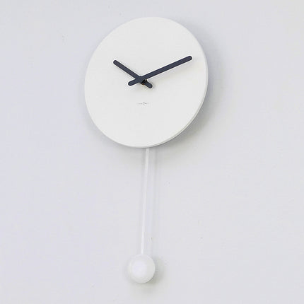 Living Room Swing Wall Clock Simple Silent Nordic Clock Creative Wall Clock