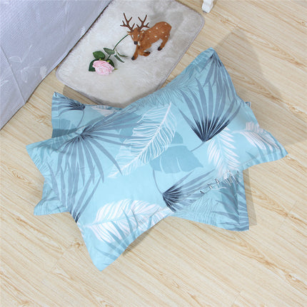 Brushed Printed Cartoon Single With Duvet Cover Bedding