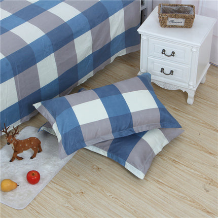 Brushed Printed Cartoon Single With Duvet Cover Bedding