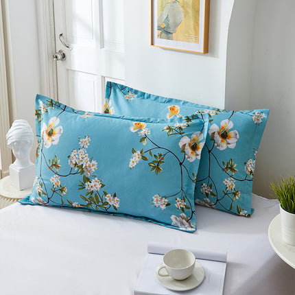 Brushed Printed Cartoon Single With Duvet Cover Bedding