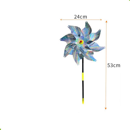Garden Tools Farmland Bird Catcher Laser Reflective Anti-Bird Windmill