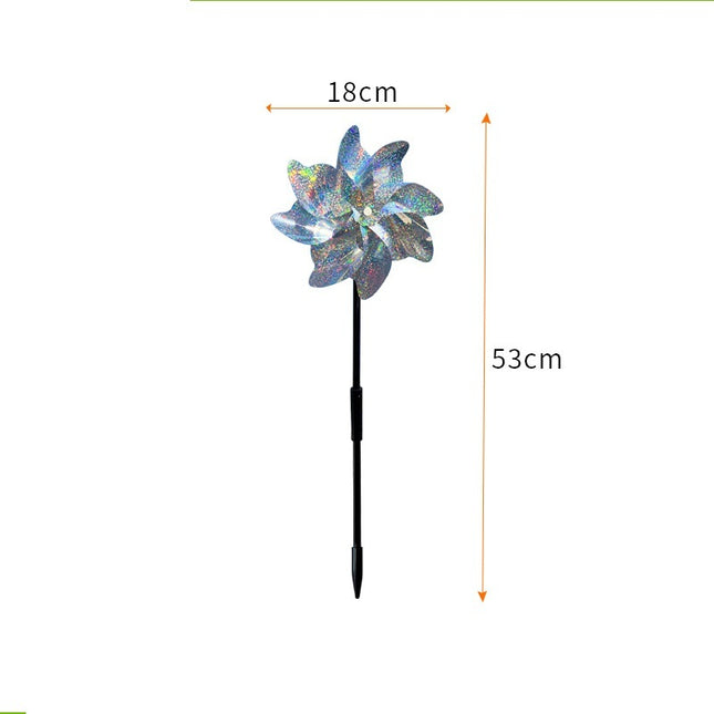 Garden Tools Farmland Bird Catcher Laser Reflective Anti-Bird Windmill