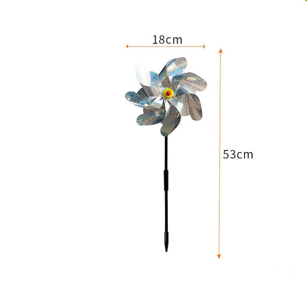 Garden Tools Farmland Bird Catcher Laser Reflective Anti-Bird Windmill