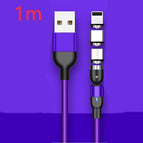 Purple / With 3heads / 1m