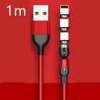 Red / With 3heads / 1m