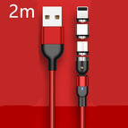 Red / With 3heads / 2m