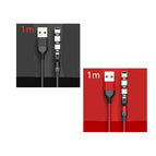 Black and Red / With 3heads / 1m