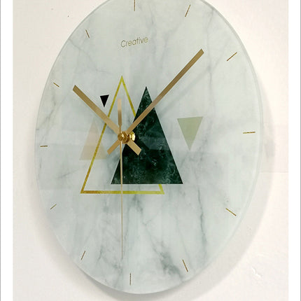Tempered Glass Wall Clock