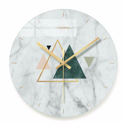 Tempered Glass Wall Clock