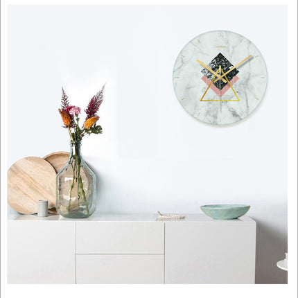 Tempered Glass Wall Clock