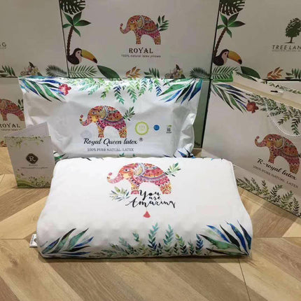 Latex Pillow Natural Latex Neck Pillow Memory Gift Pillow Core