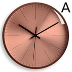 A / 12 Inch / Rose Gold
