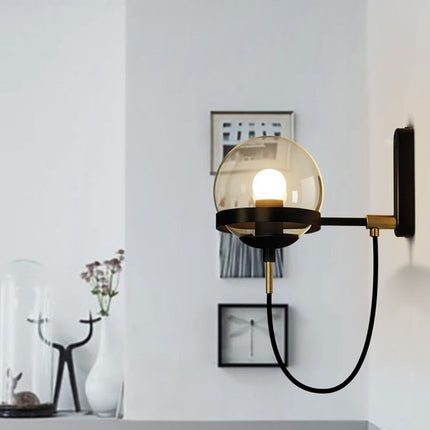 Modern retro wall lamp