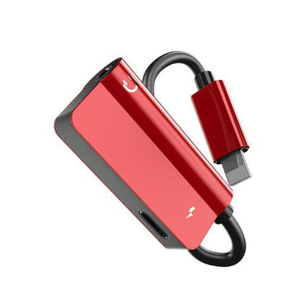 Compatible with Apple , Flash to 3.5mm Splitter AUX Adapter Headphone