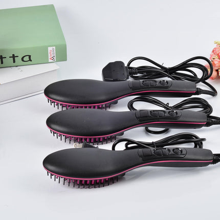 Foreign trade new electric magic TV products straight hair comb hair straightener explosion models comb