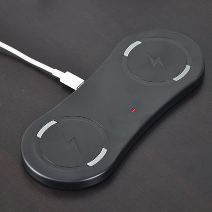 Mobile phone dual wireless induction charger