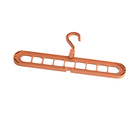 Multifunctional Hanger Nine-hole Hanger Seamless Folding Pant Rack Dormitory