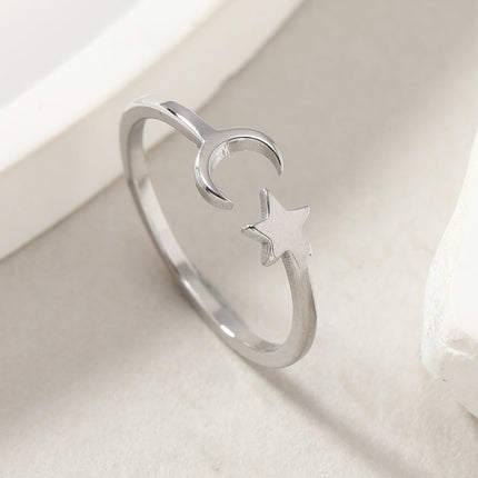 Womens Adjustable Stylish Geometric Creative Ring