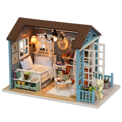 Cabin handmade assembly model