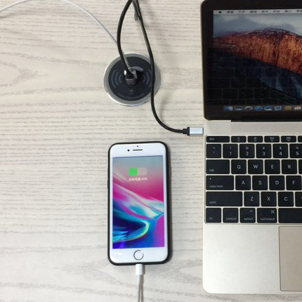 Desktop embedded wireless charger