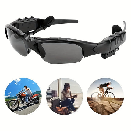 Wireless Smart Glasses, Cell Phone Sun Glasses, Smart Wireless Headphones 5.0