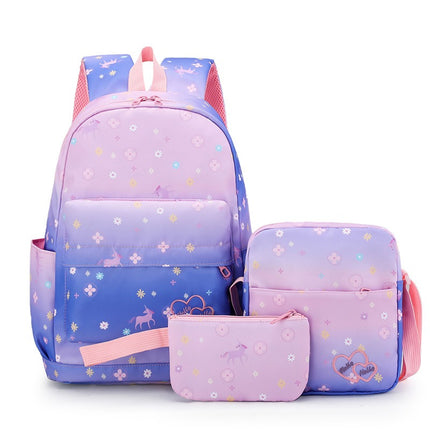 crossbody bag and pencil case, suitable for young students with lightweight backpack