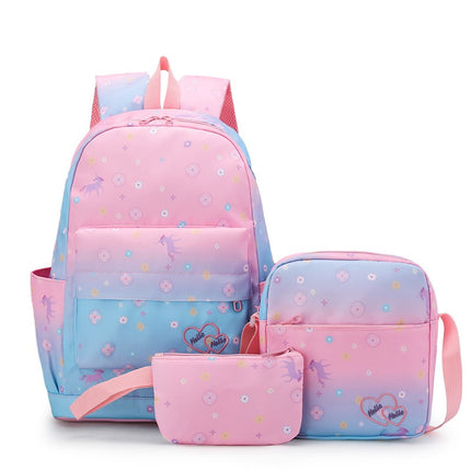 crossbody bag and pencil case, suitable for young students with lightweight backpack